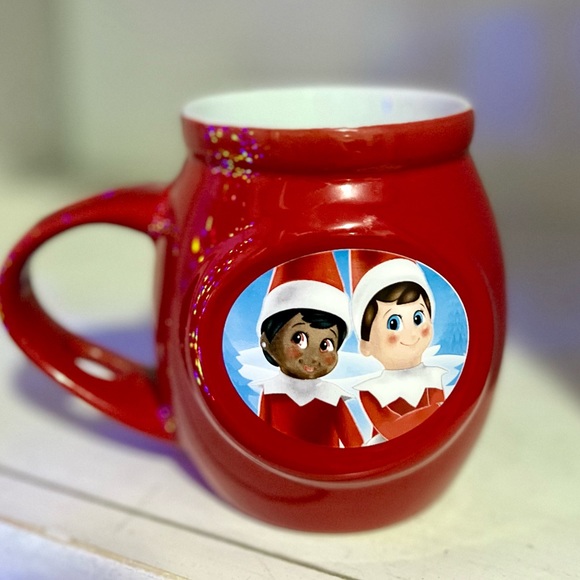 Adorable Elf on the Shelf Red Mug - Picture 5 of 5